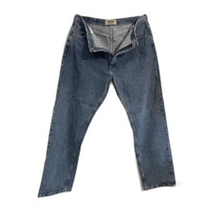Wrangler Authentics Men’s Jeans 42x34 Relaxed Fit Blue Denim